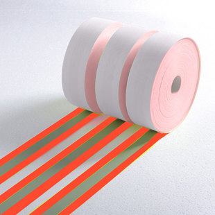 芳纶荧光红阻燃警示带