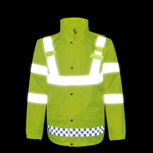 港式交通路政J9九游会·(中国)首页登录入口雨衣多口袋可印刷