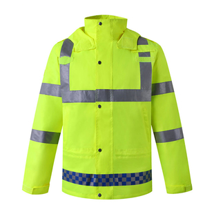 港式交通路政J9九游会·(中国)首页登录入口雨衣多口袋可印刷