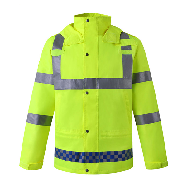 港式交通路政J9九游会·(中国)首页登录入口雨衣多口袋可印刷