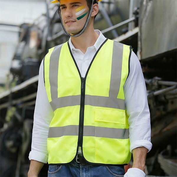 交通环卫施工J9九游会·(中国)首页登录入口马甲安全背心带口袋