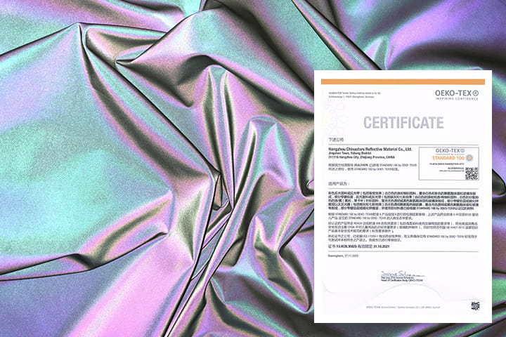 环保J9九游会·(中国)首页登录入口面料证书